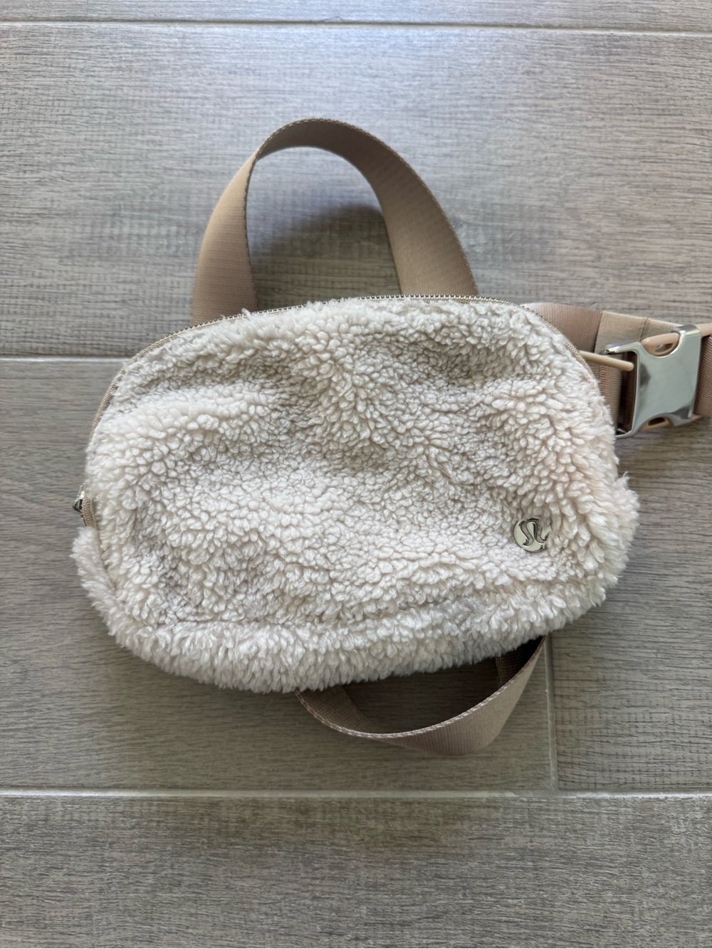 lululemon Cream Fleece Everywhere Belt Bag
